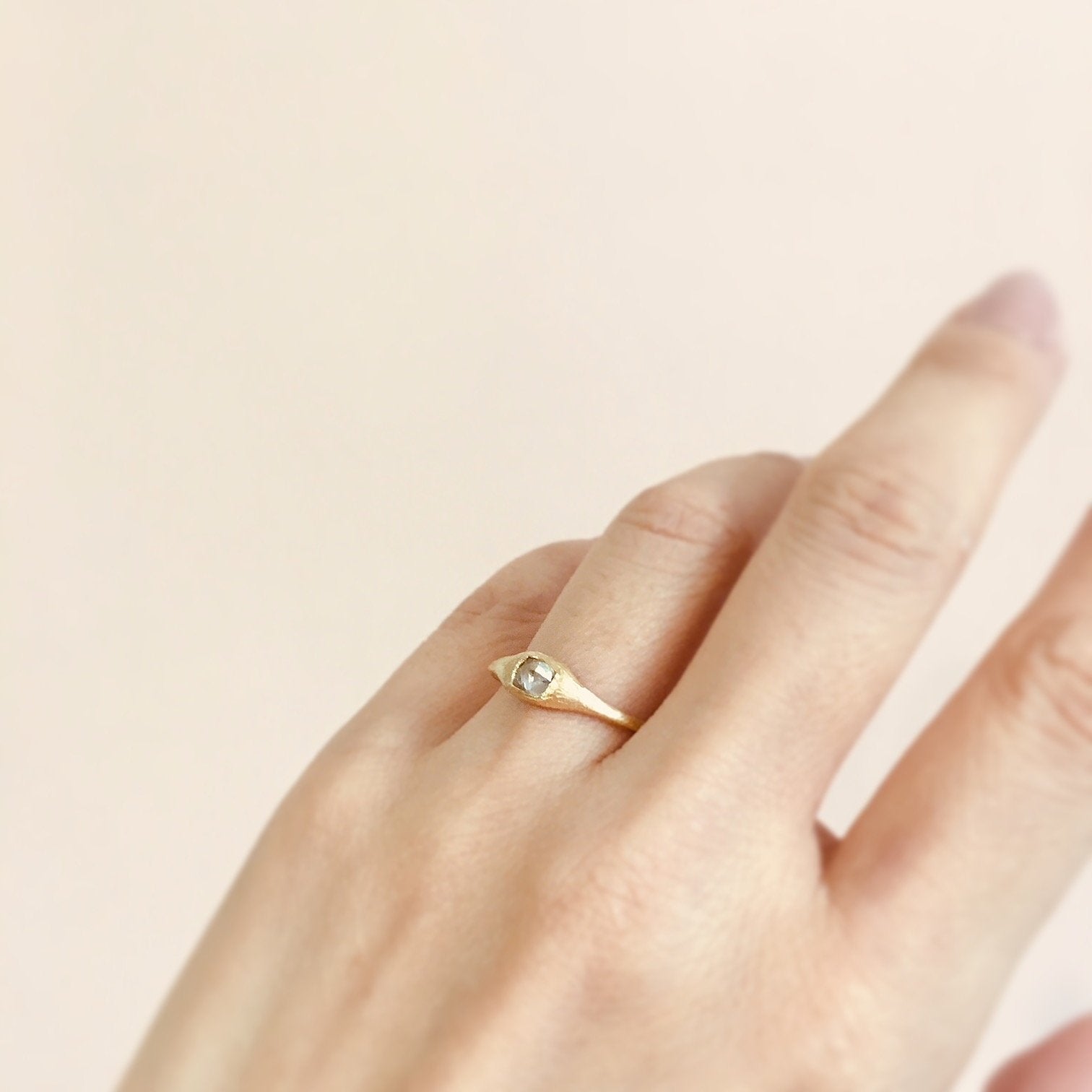 18K Yellow Gold - on 2