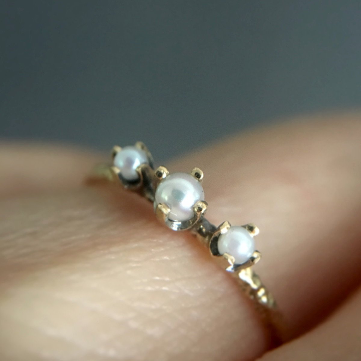 18K Yellow Gold on Model