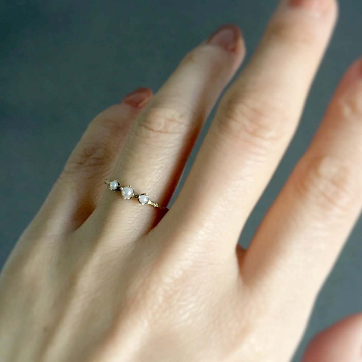 18K Yellow Gold on Model