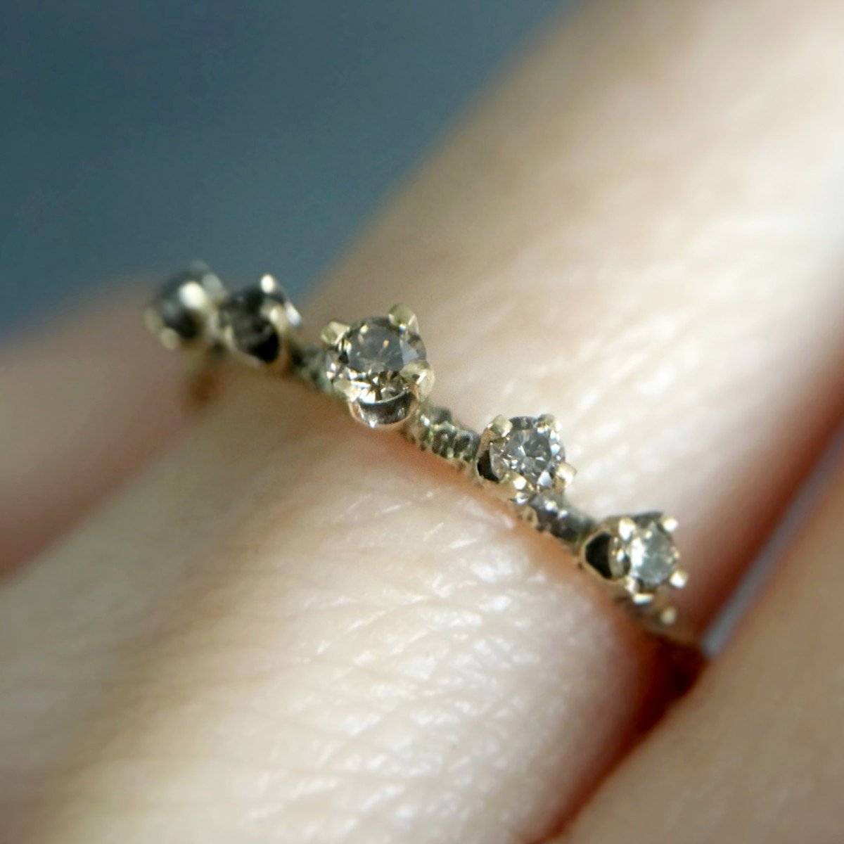 18K Yellow Gold on Model