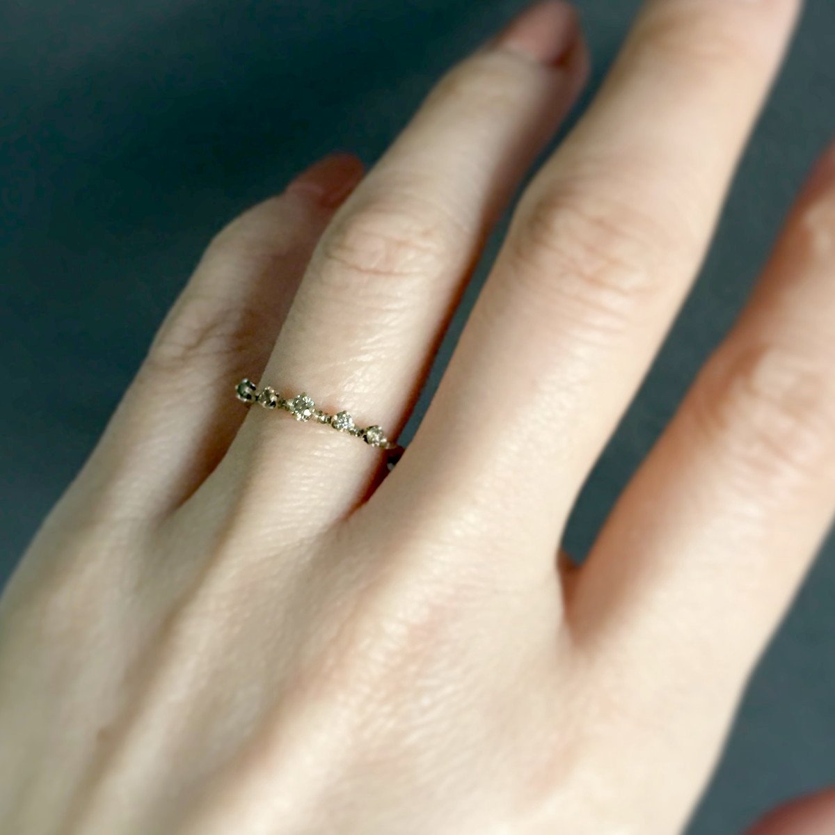 18K Yellow Gold on Model