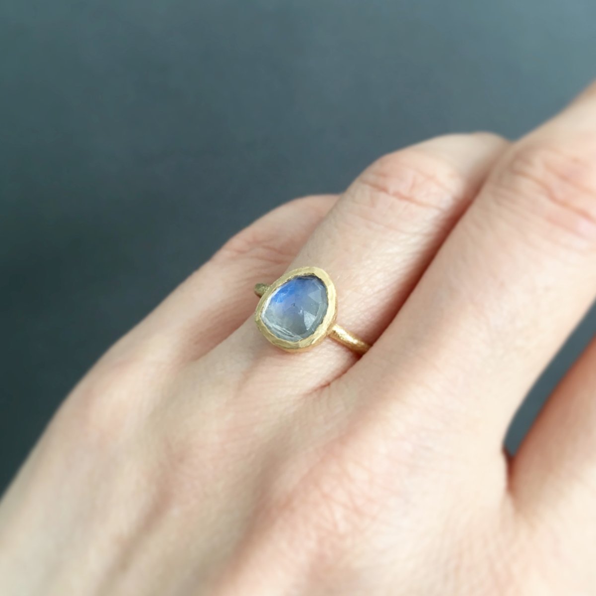 18K Yellow Gold on Model