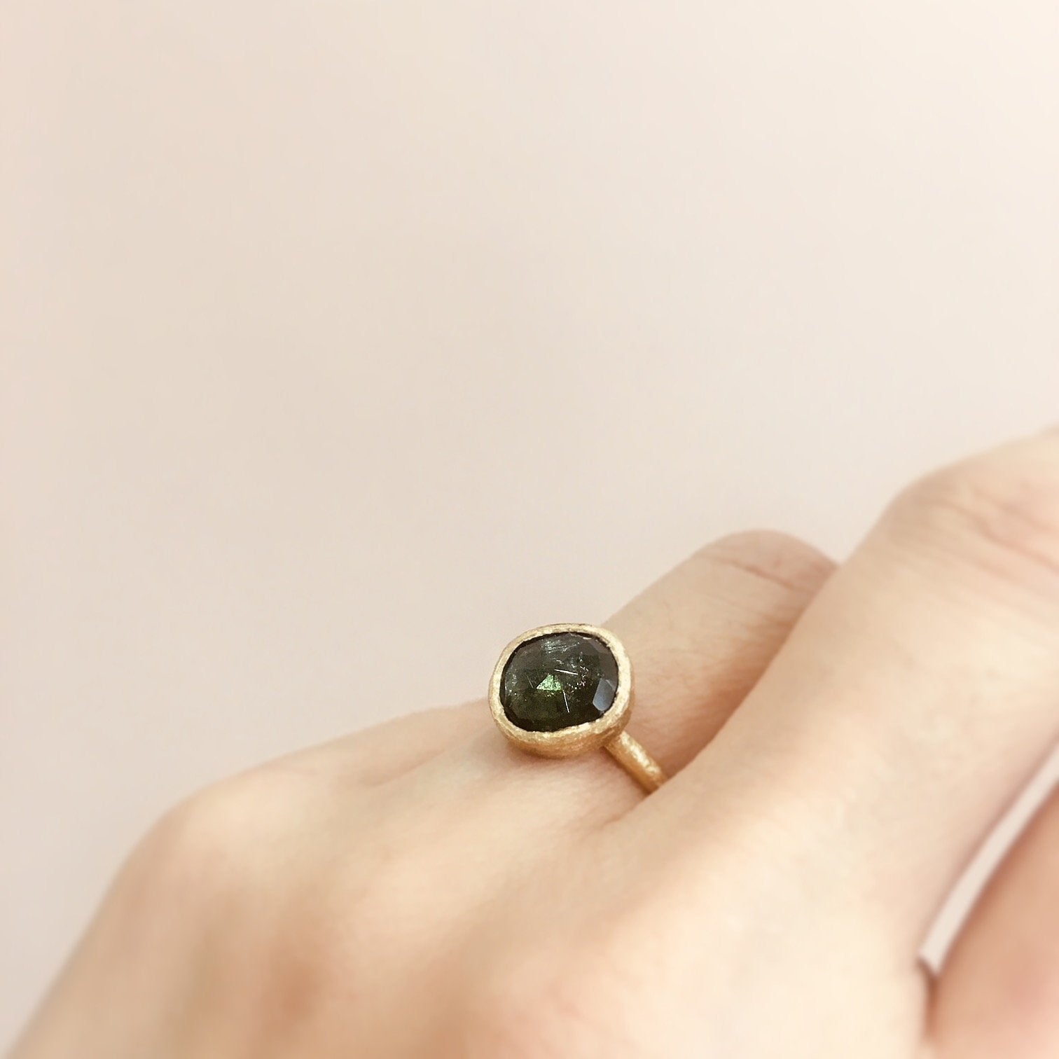 18K Yellow Gold - on