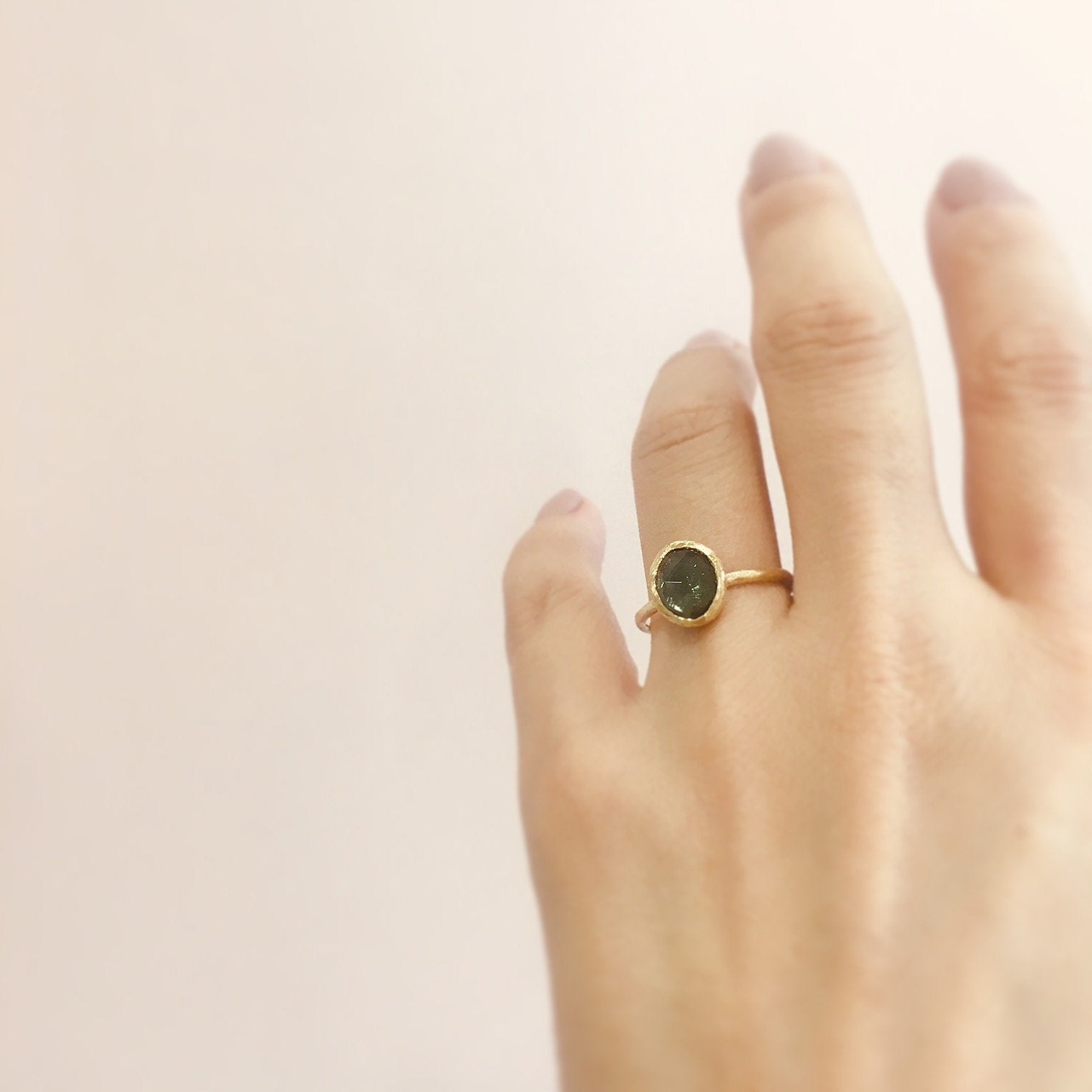 18K Yellow Gold - on 2