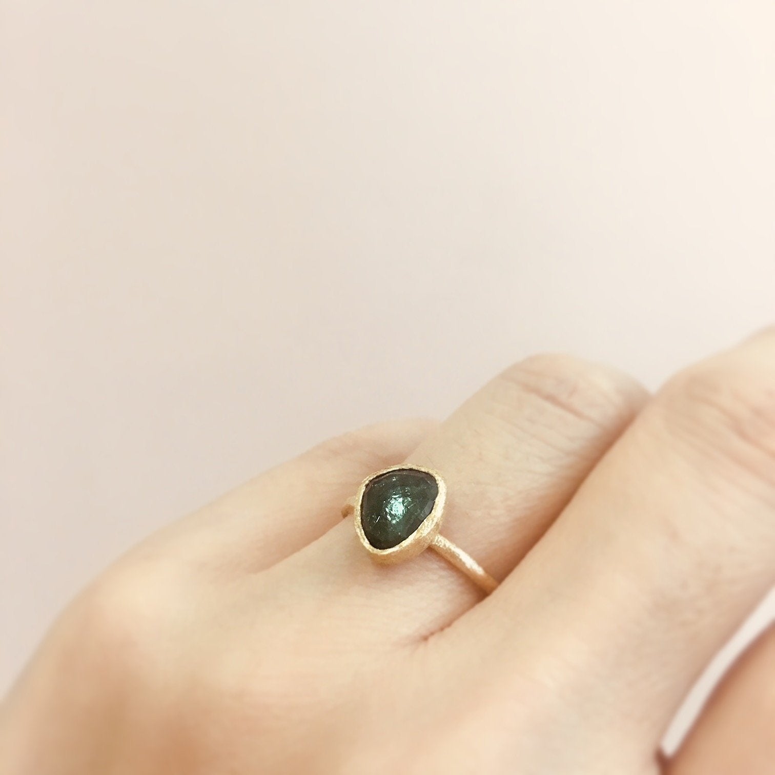 18K Yellow Gold - on 1