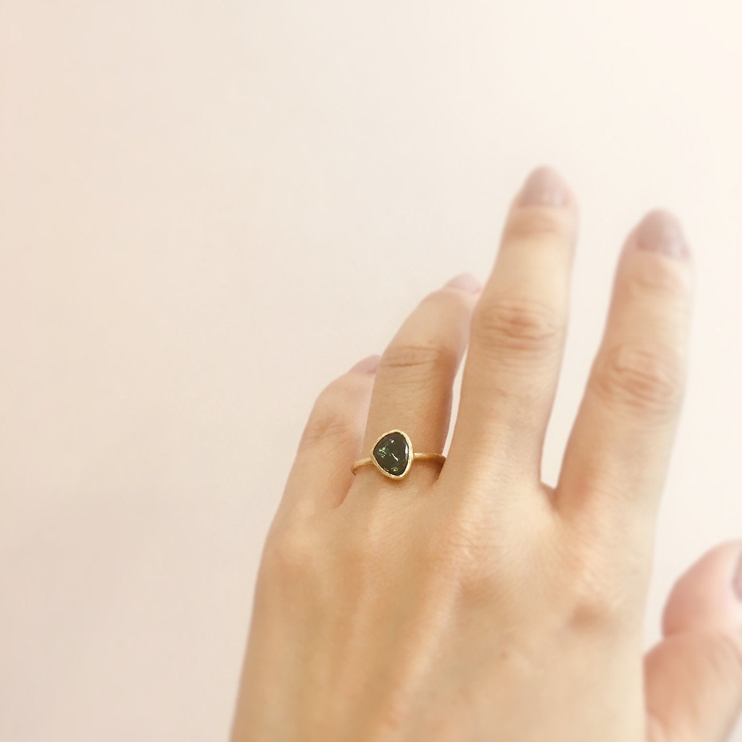 18K Yellow Gold - on 2