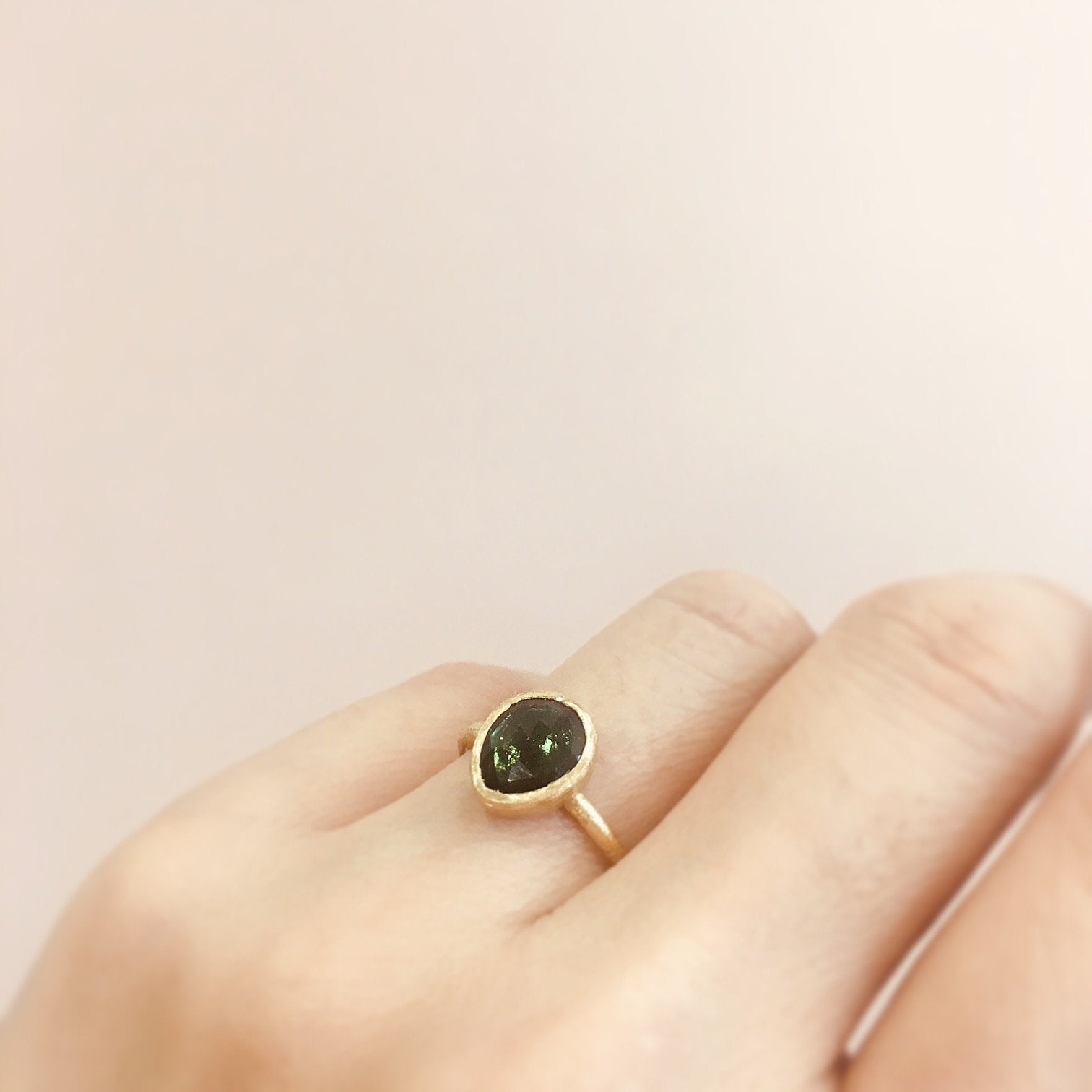 18K Yellow Gold - on 1