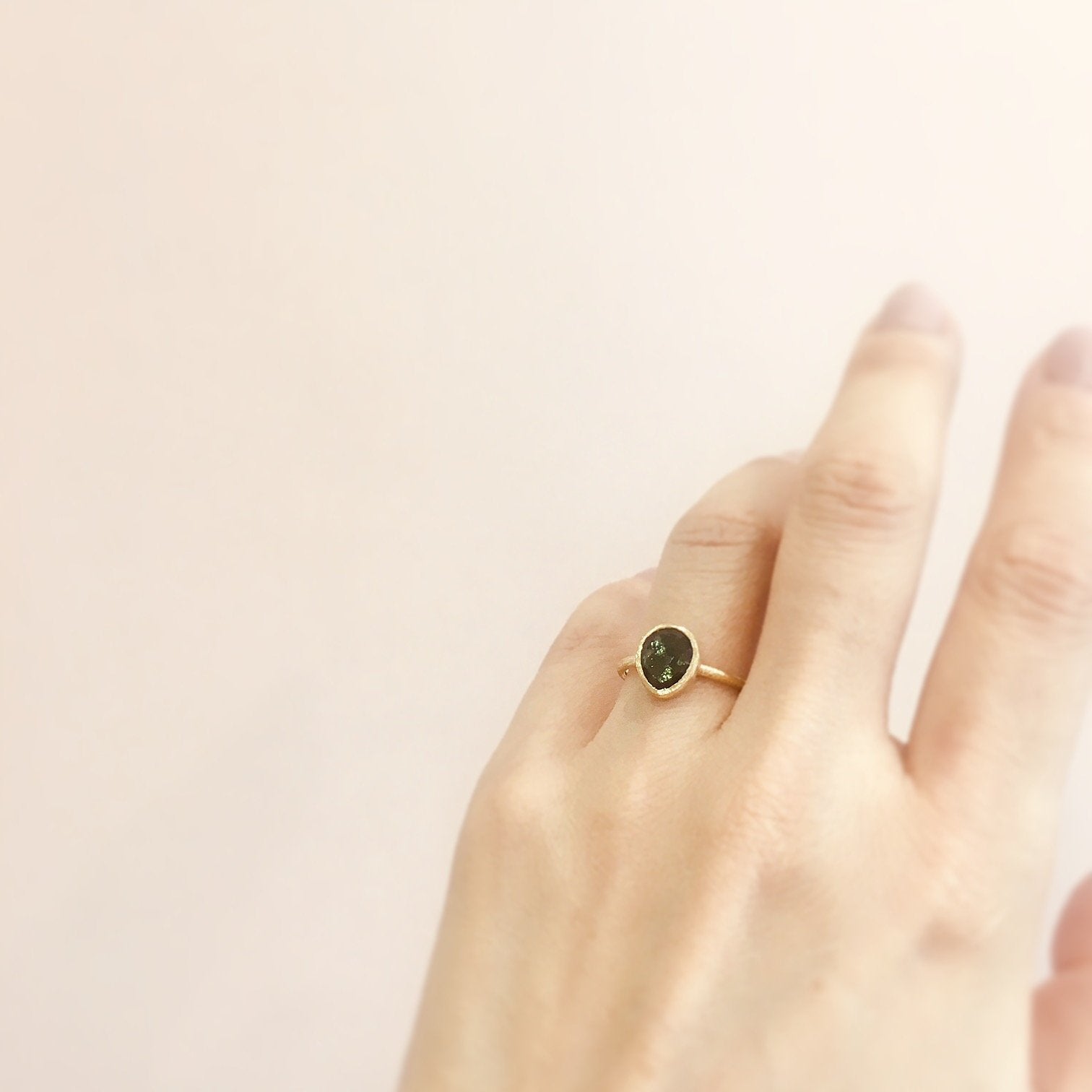 18K Yellow Gold - on 2