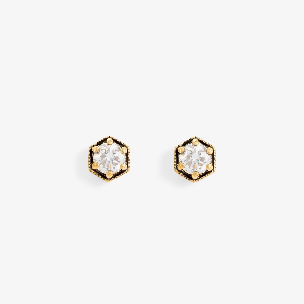 18K Yellow Gold (w/Black Rhodium)