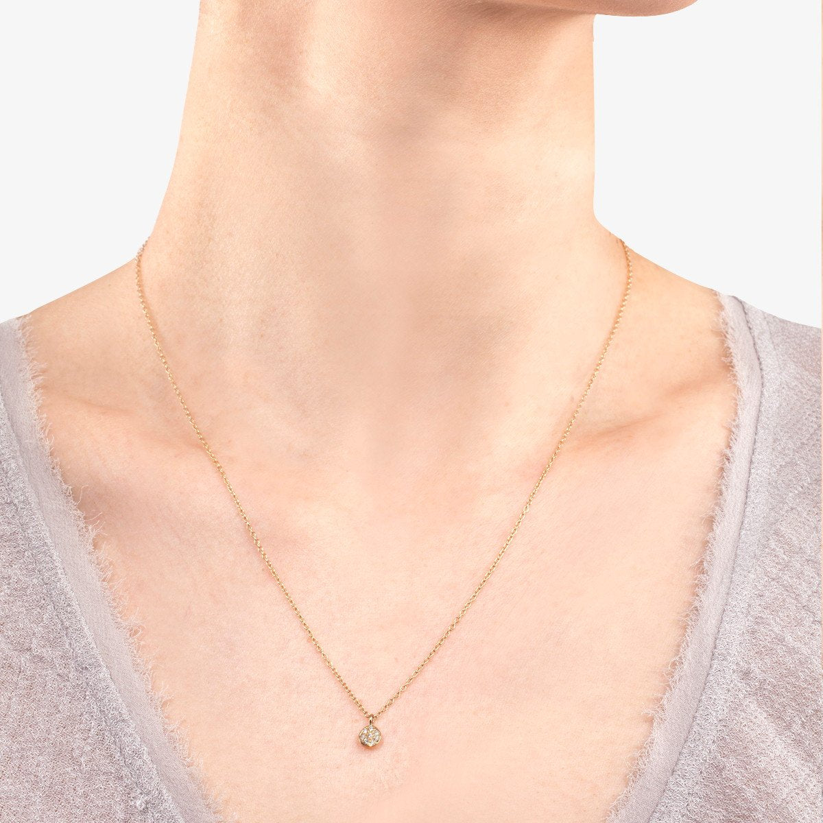 18K Yellow Gold on Model