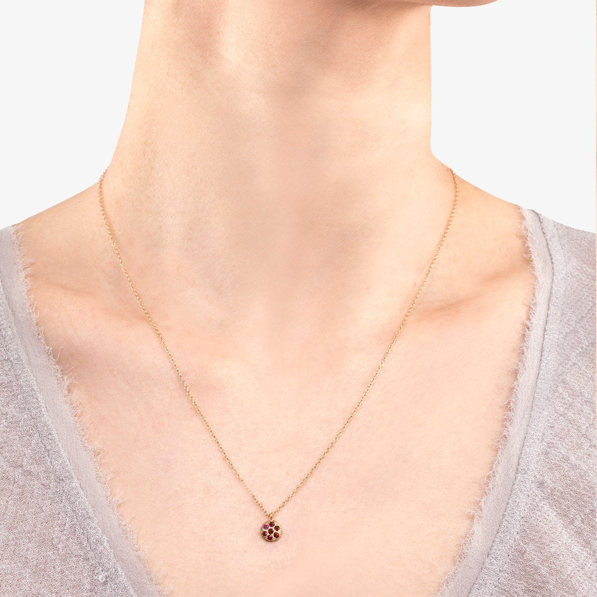 18K Yellow Gold on Model