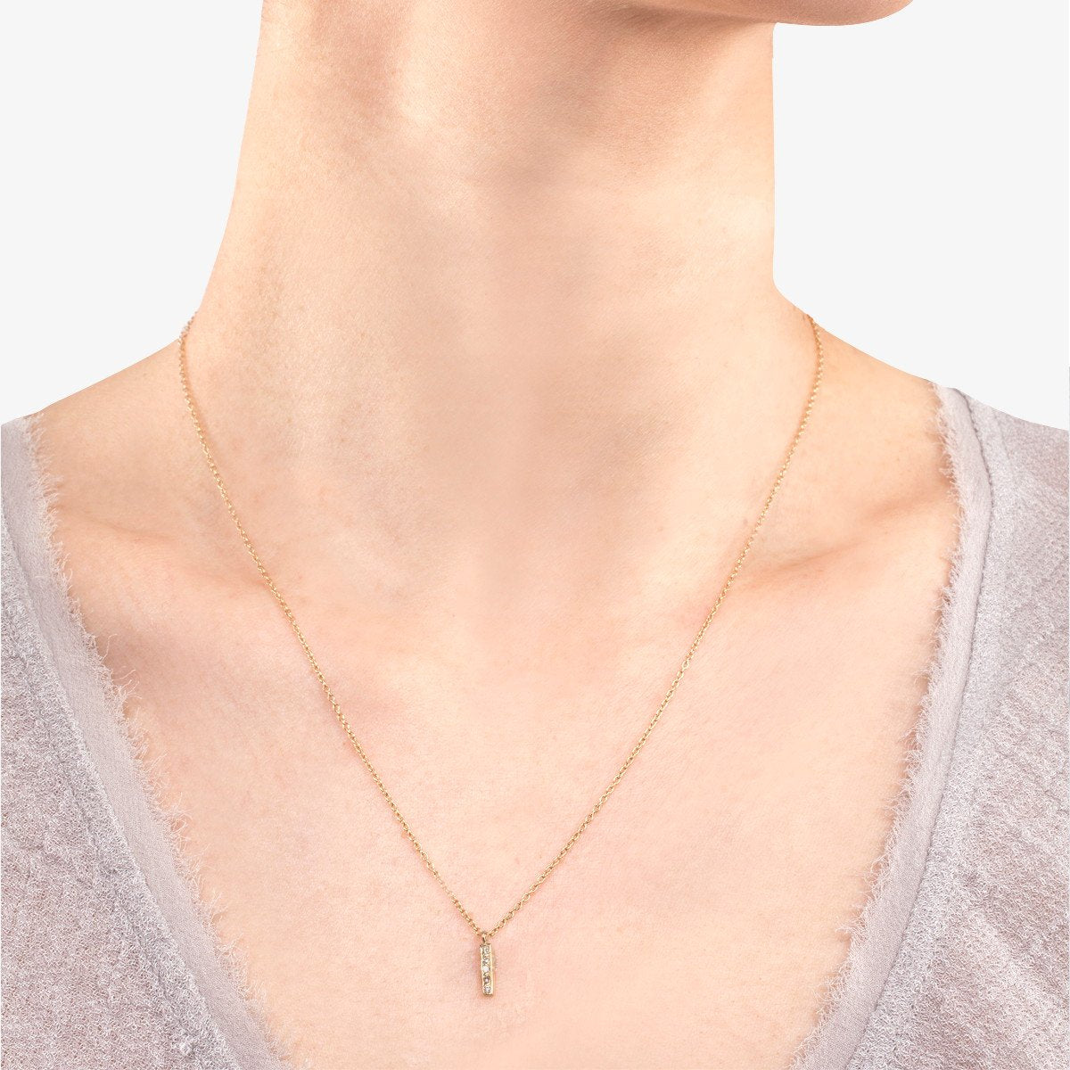 18K Yellow Gold on Model