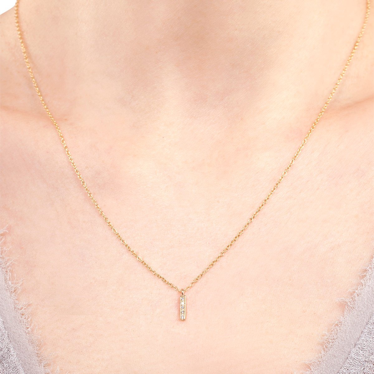 18K Yellow Gold on Model