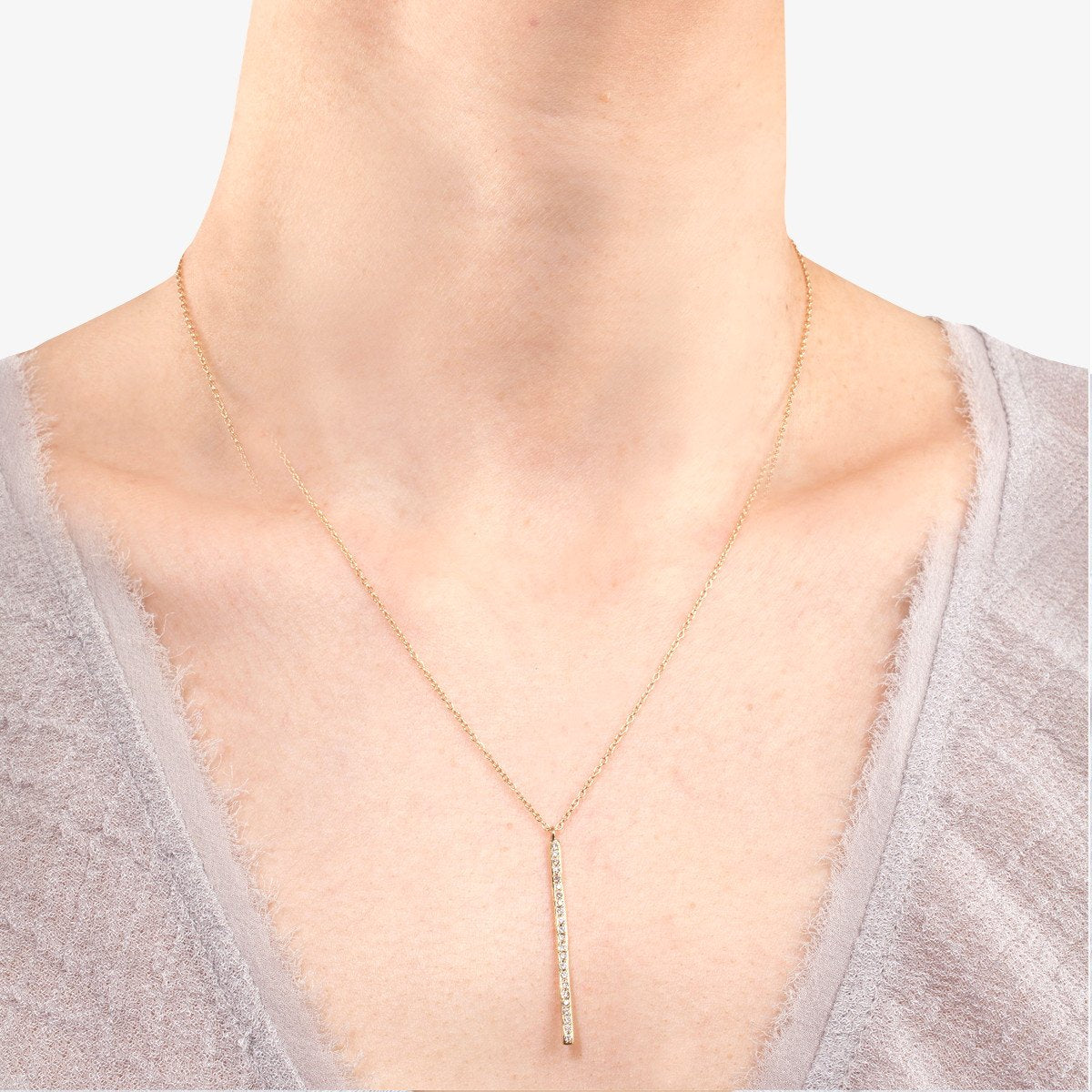 18K Yellow Gold on Model