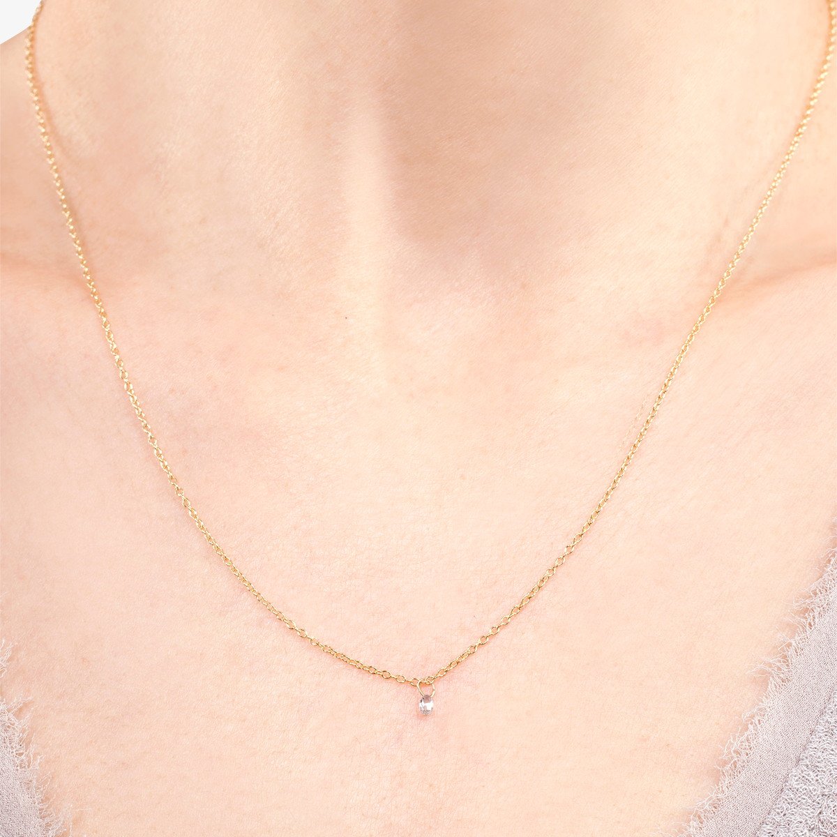 18K Yellow Gold on Model