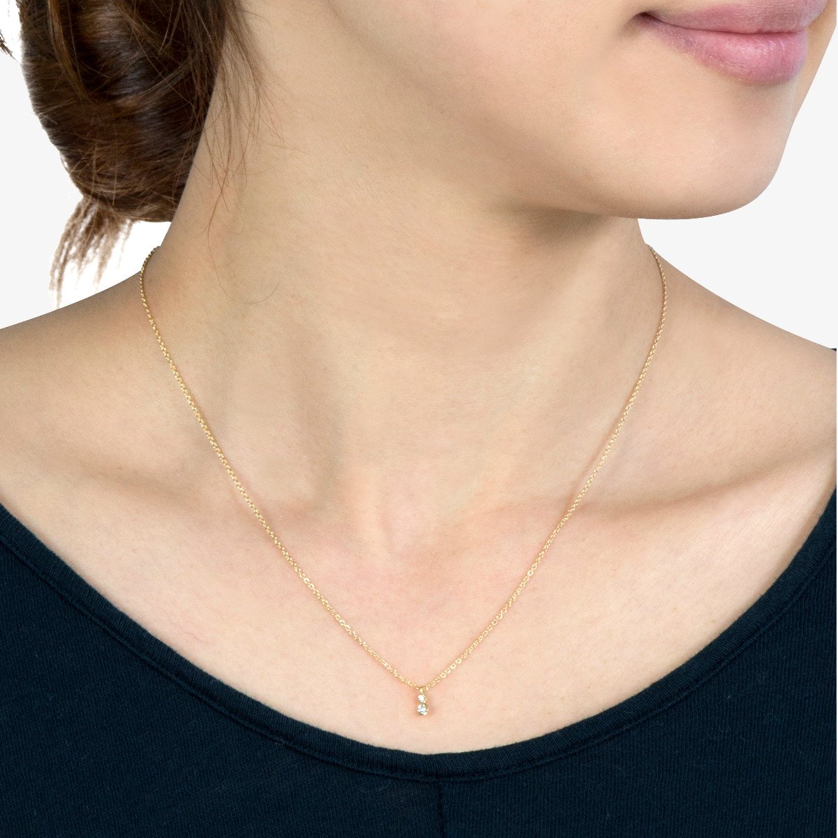 18K Yellow Gold on Model