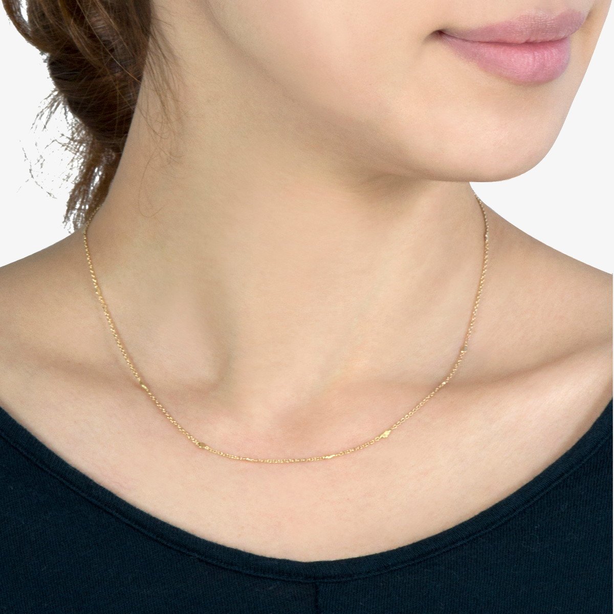 18K Yellow Gold on Model