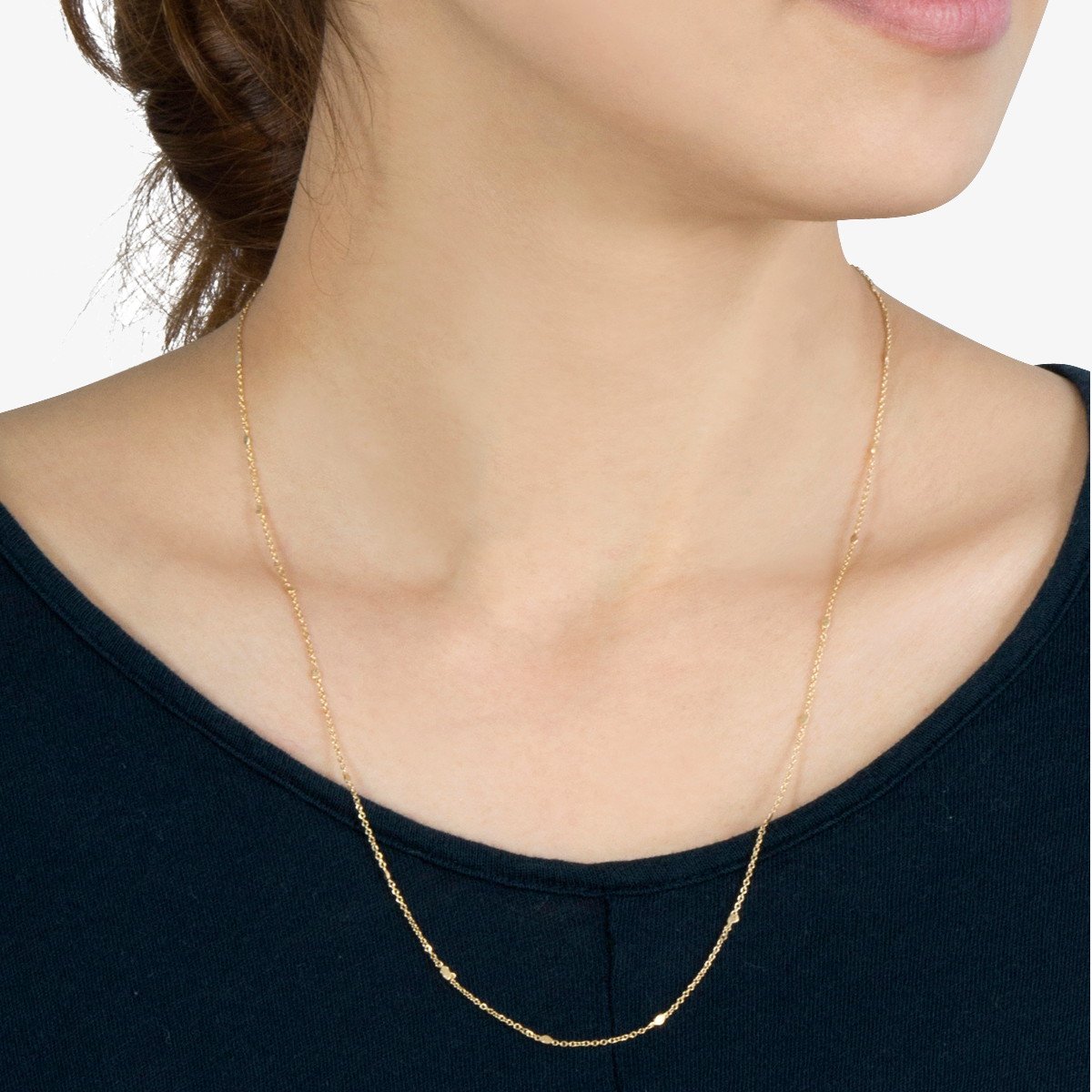 18K Yellow Gold on Model