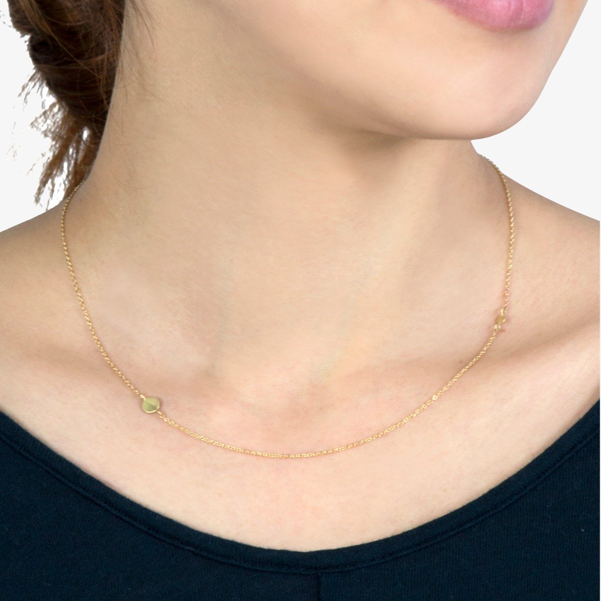 18K Yellow Gold on Model