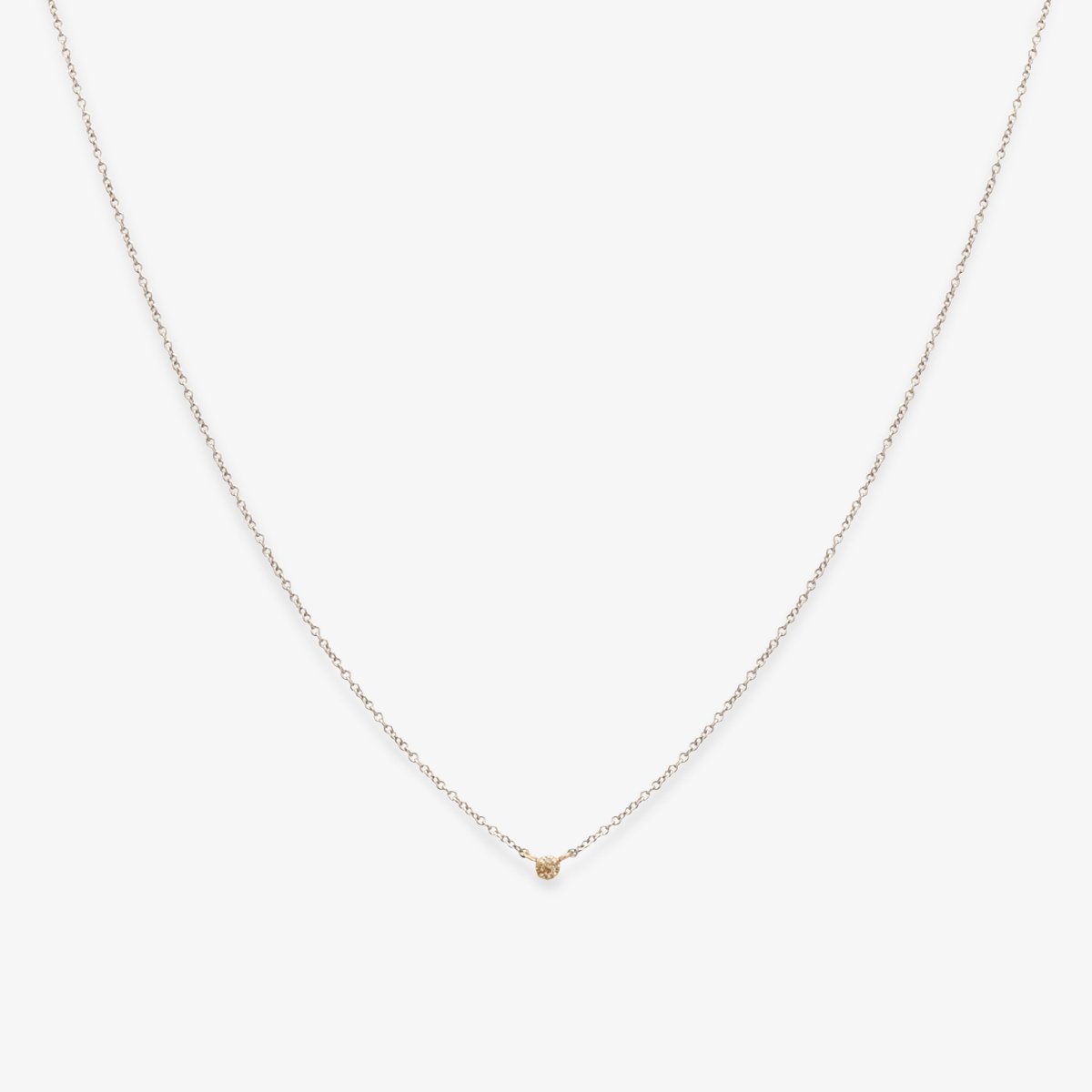 18K White Gold