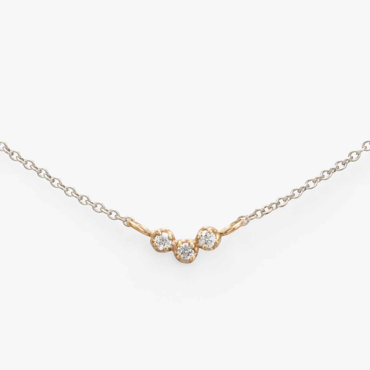 18K White Gold