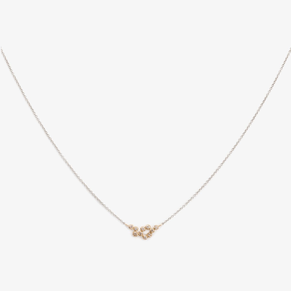 18K White Gold