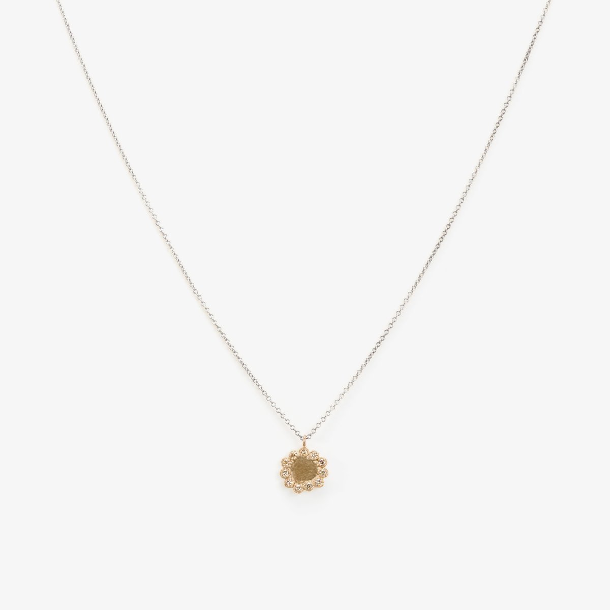 18K White Gold