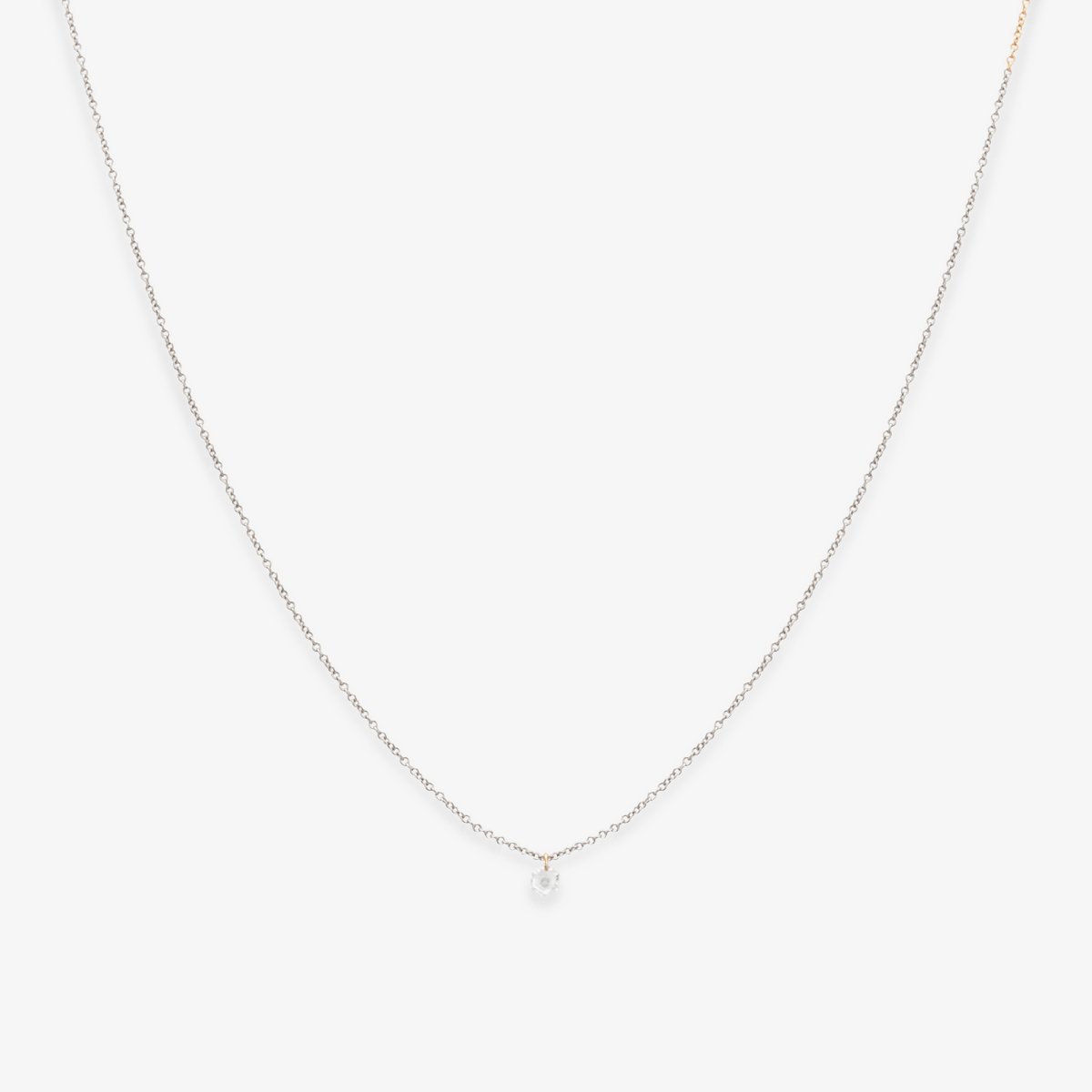 18K White Gold