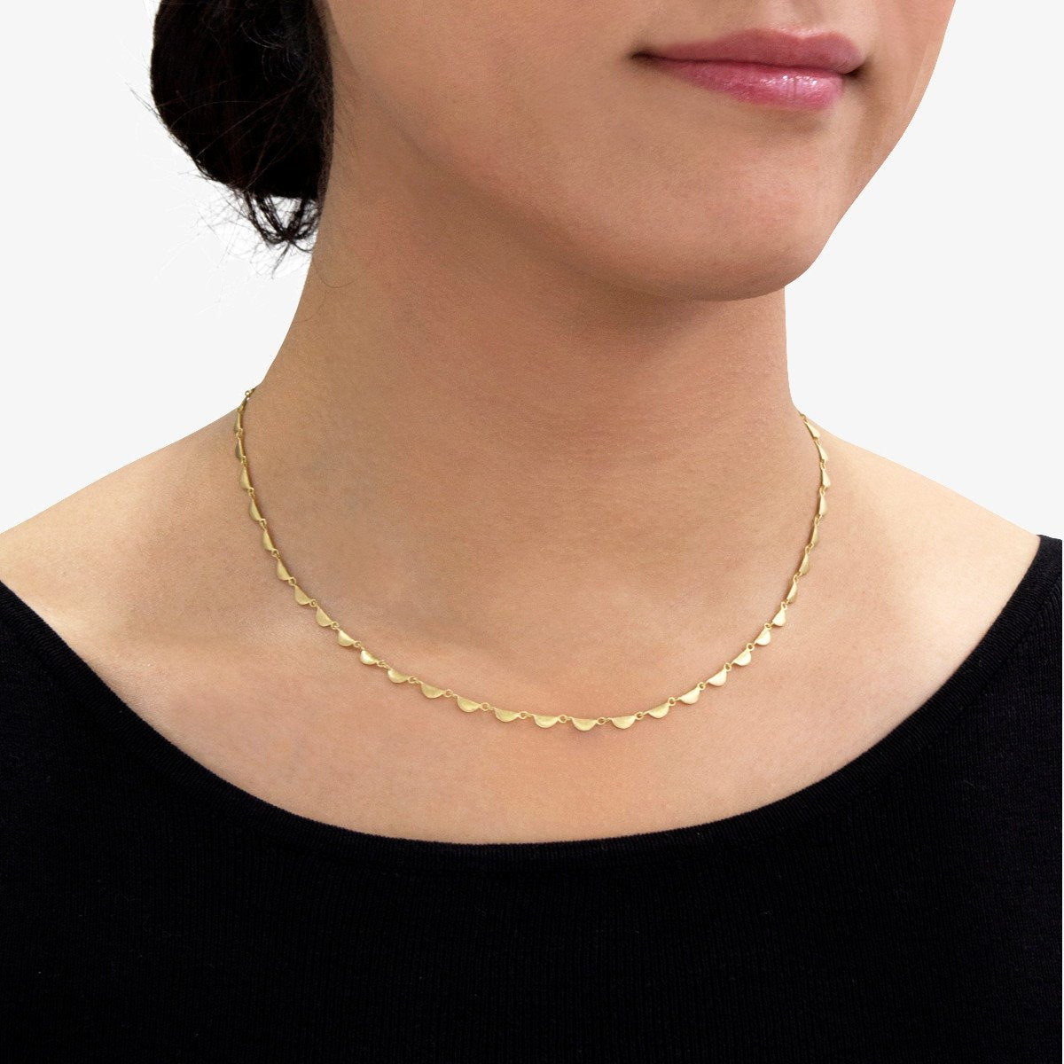 18K Yellow Gold on Model