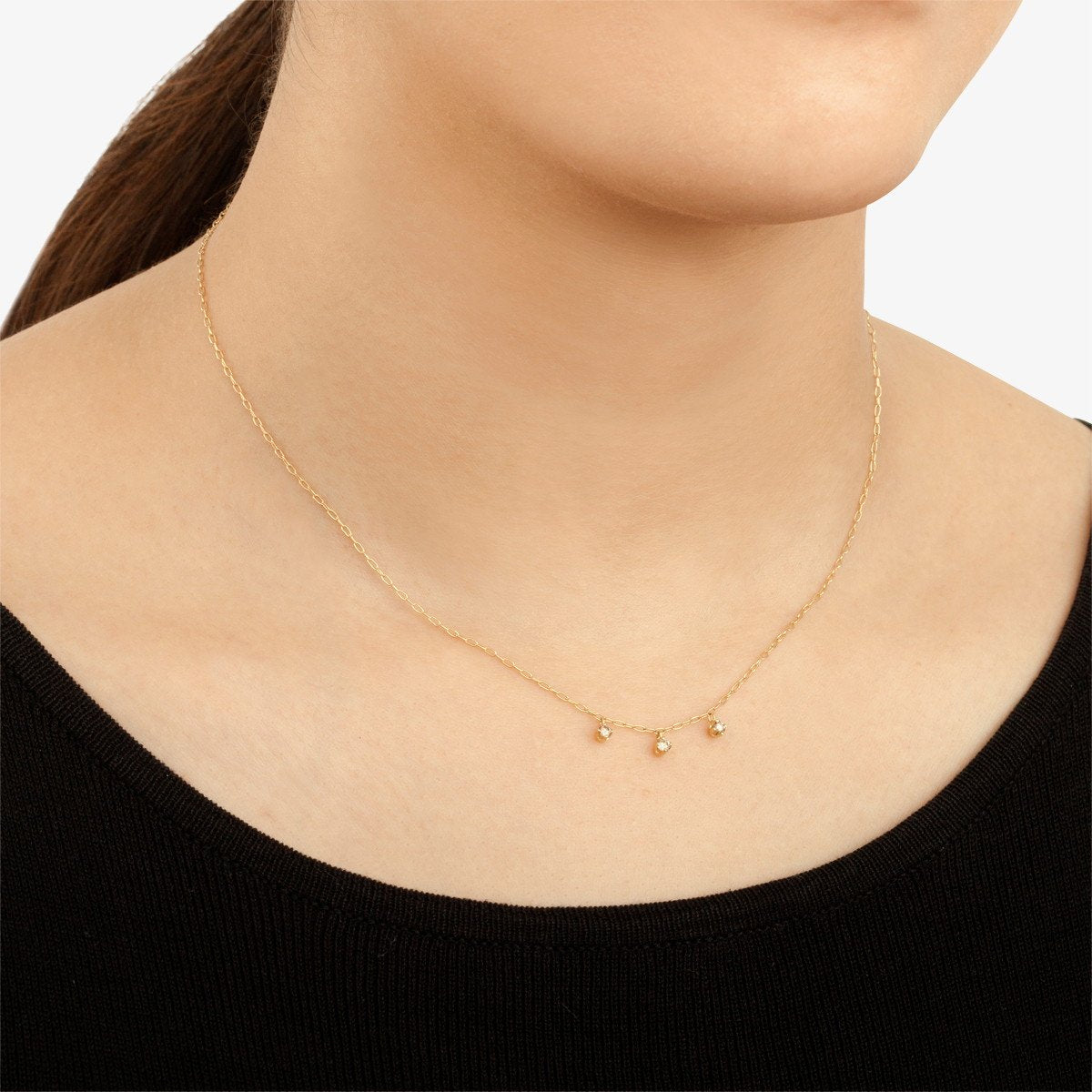 18K Yellow Gold on Model