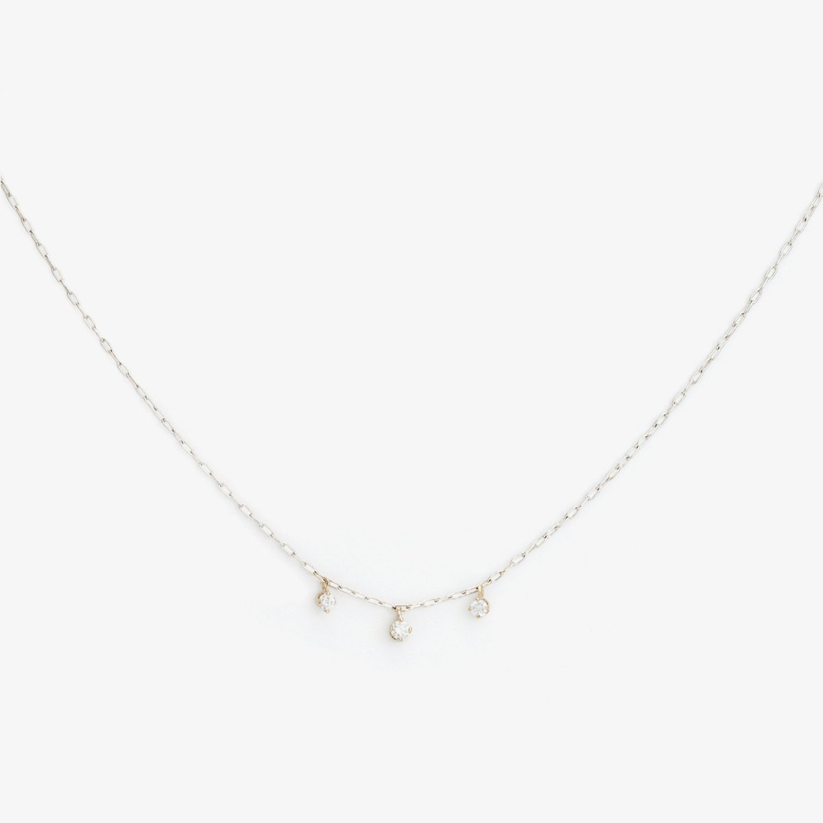 18K White Gold
