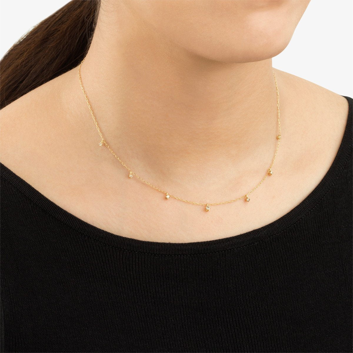18K Yellow Gold on Model