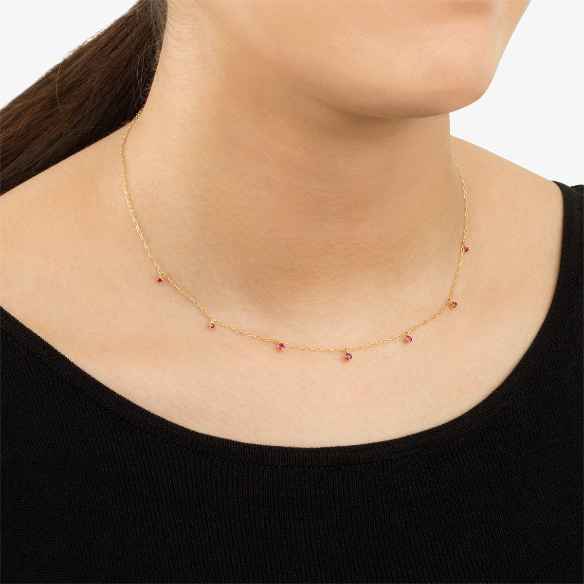 18K Yellow Gold on Model