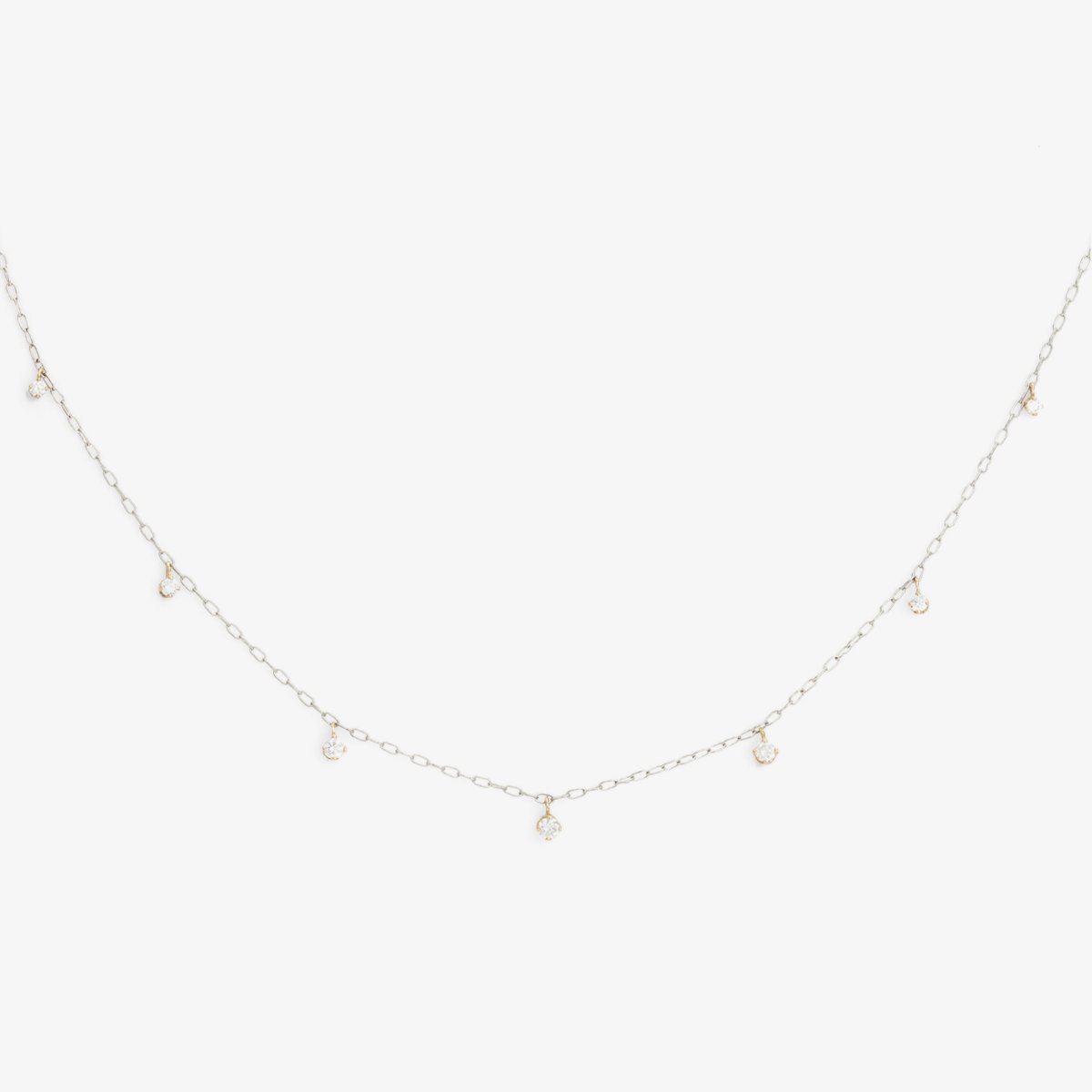 18K White Gold