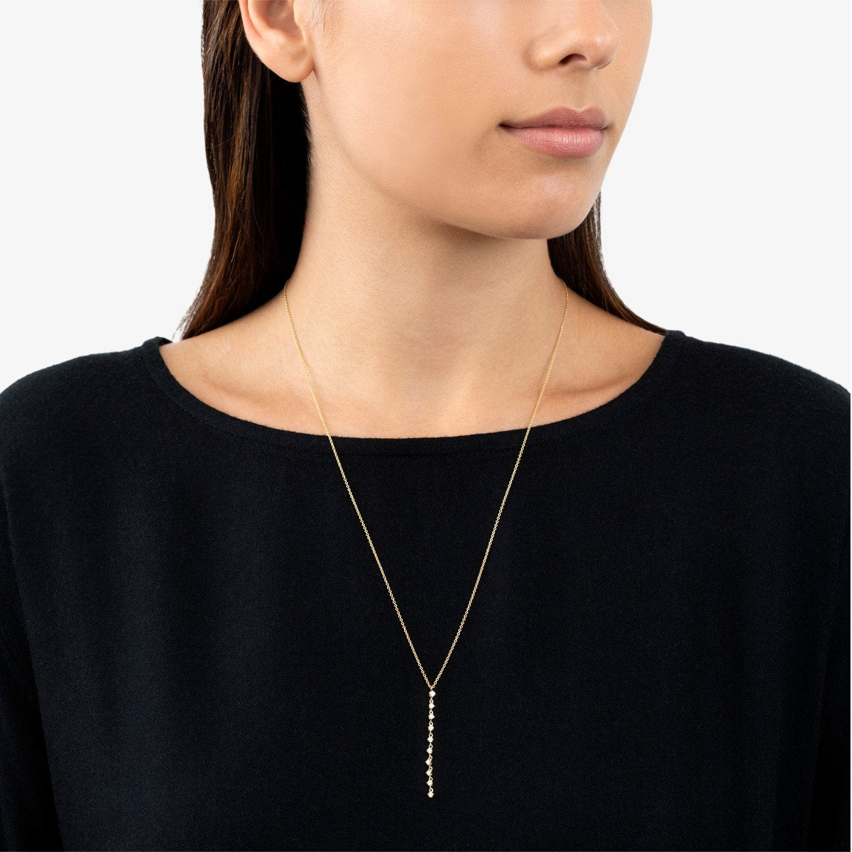18K Yellow Gold on Model