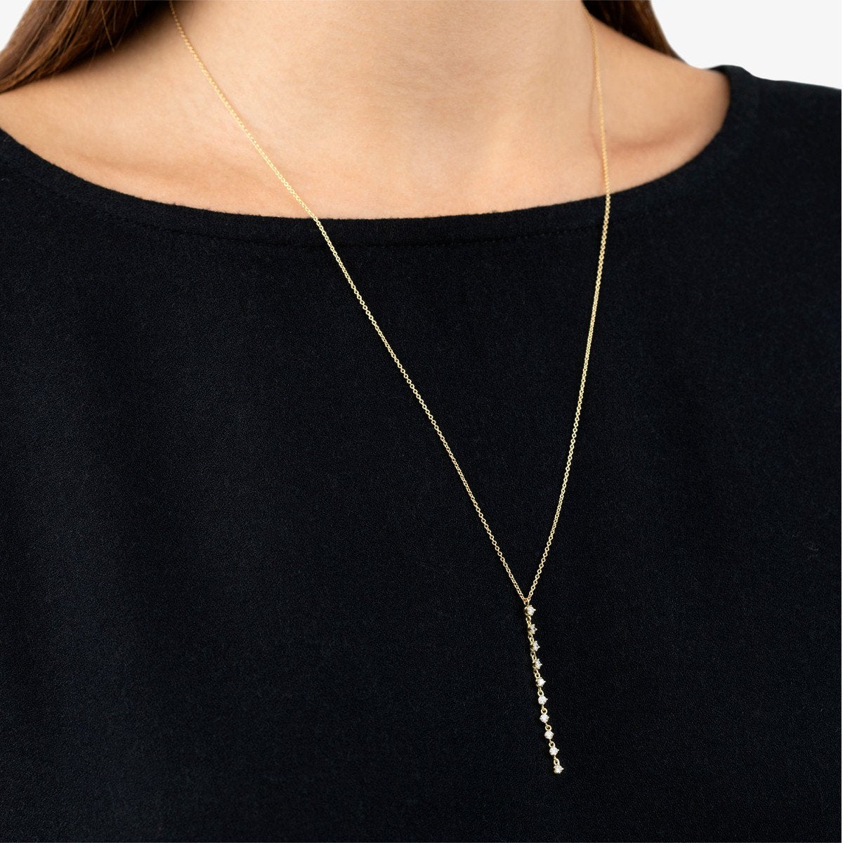 18K Yellow Gold on Model