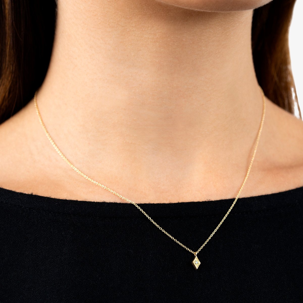 18K Yellow Gold on Model
