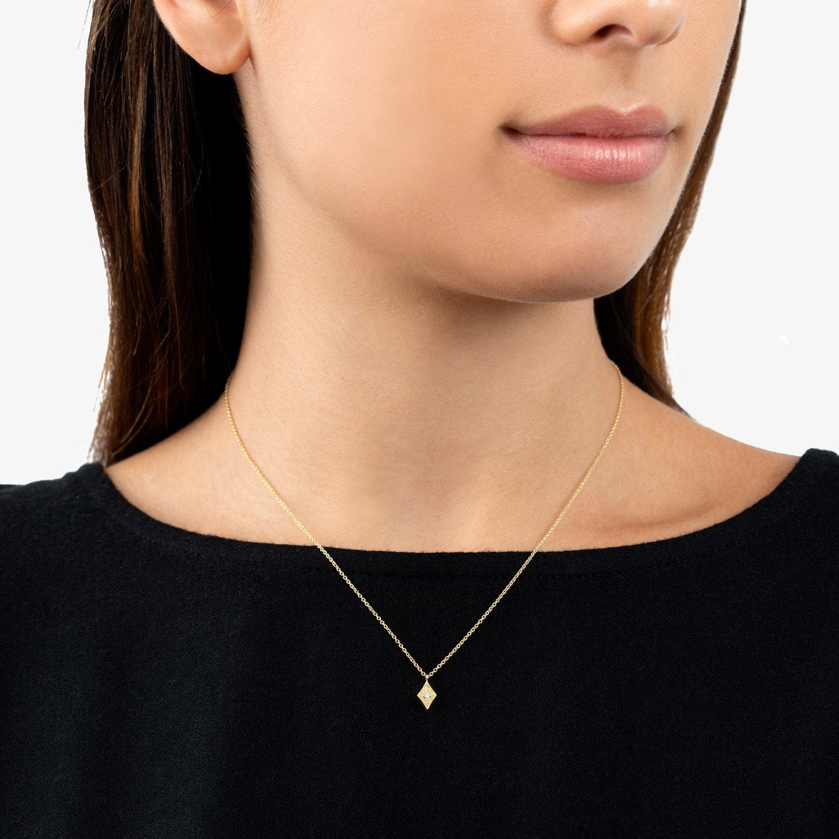 18K Yellow Gold on Model