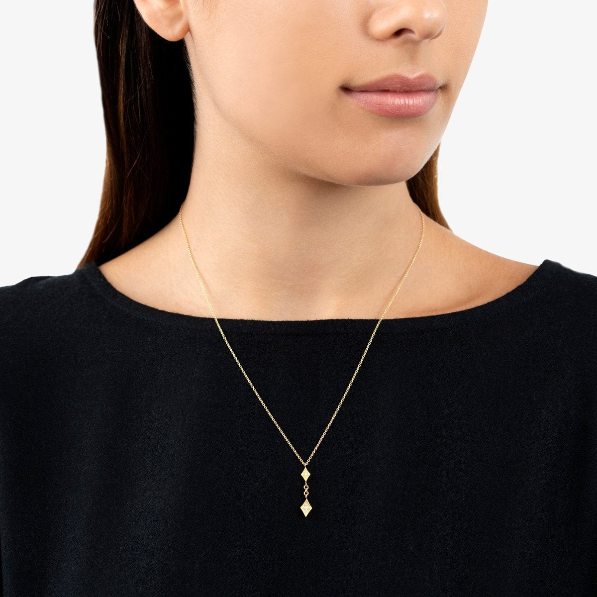 18K Yellow Gold on Model