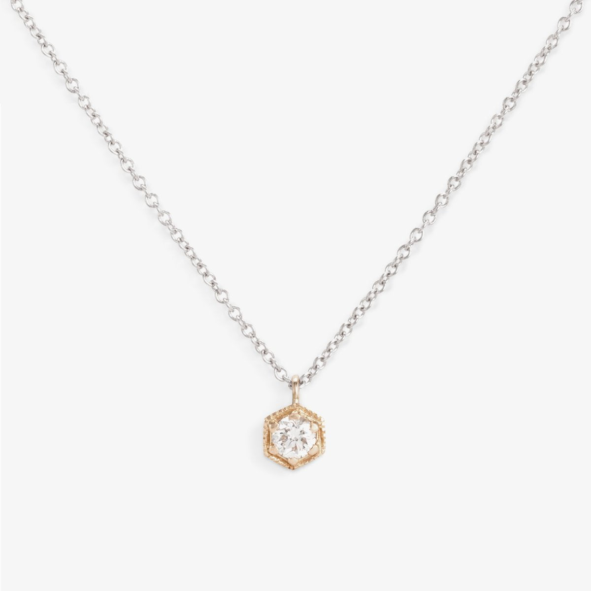 18K White Gold