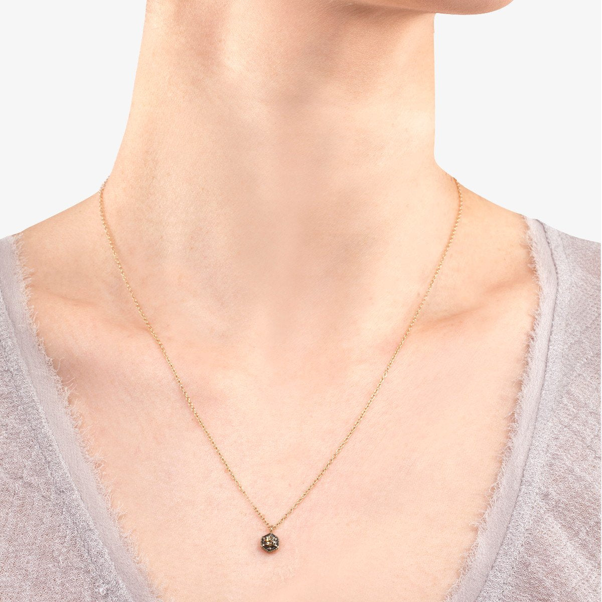 18K Yellow Gold on Model