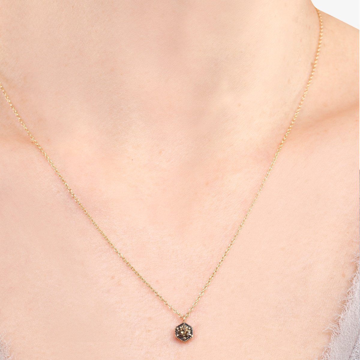 18K Yellow Gold on Model