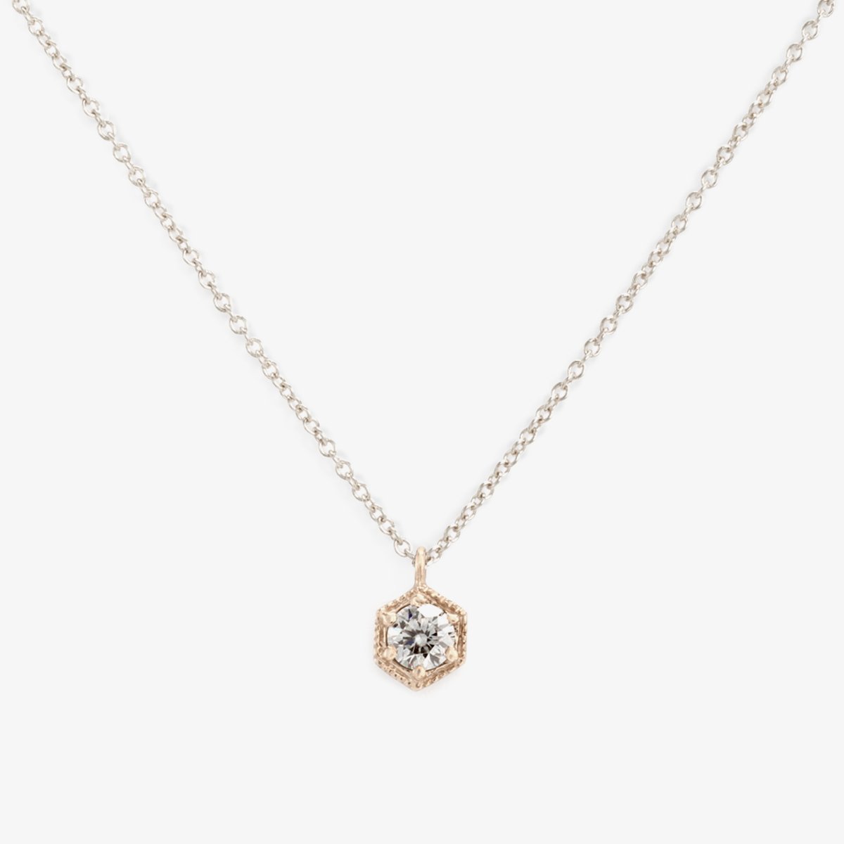 18K White Gold