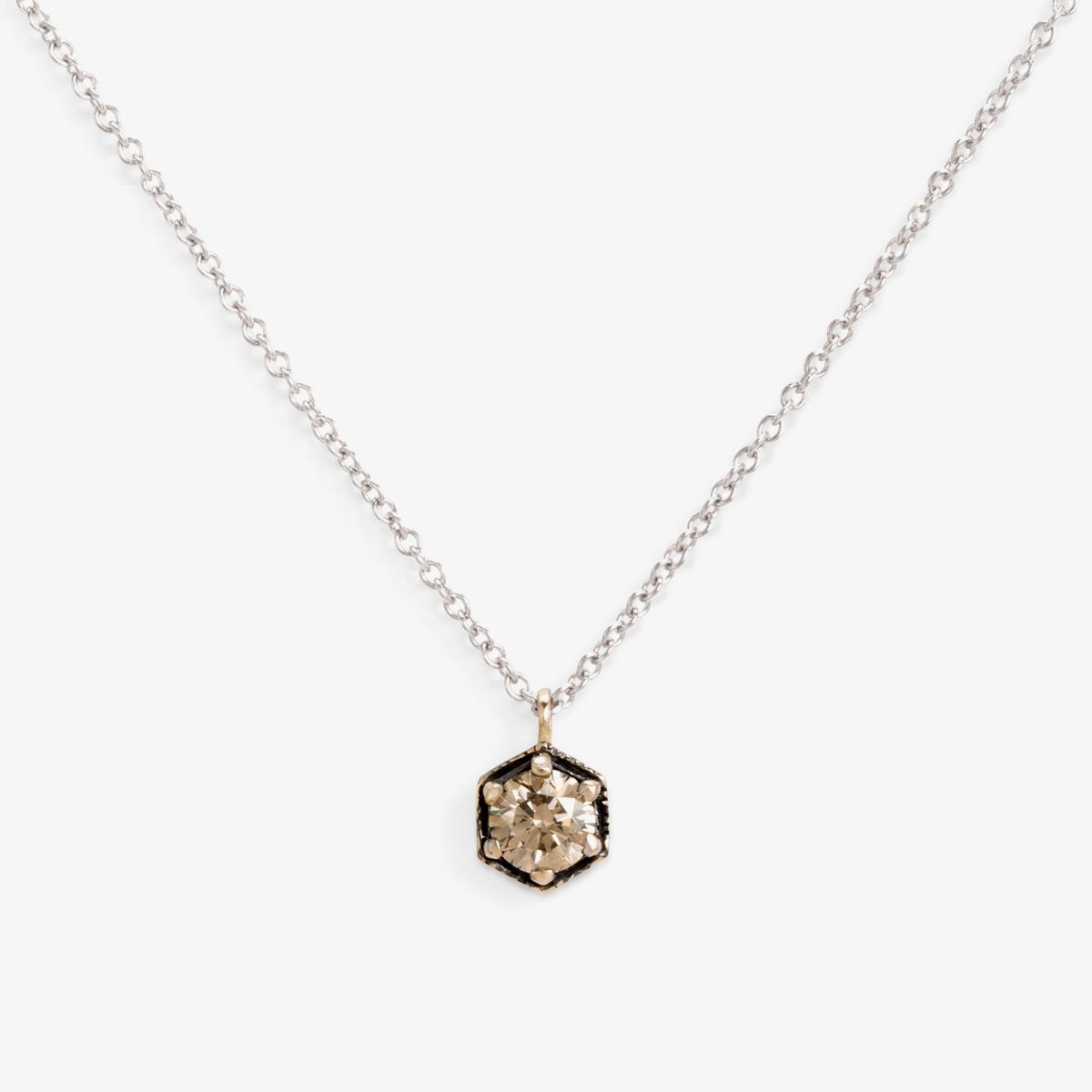 18K White Gold