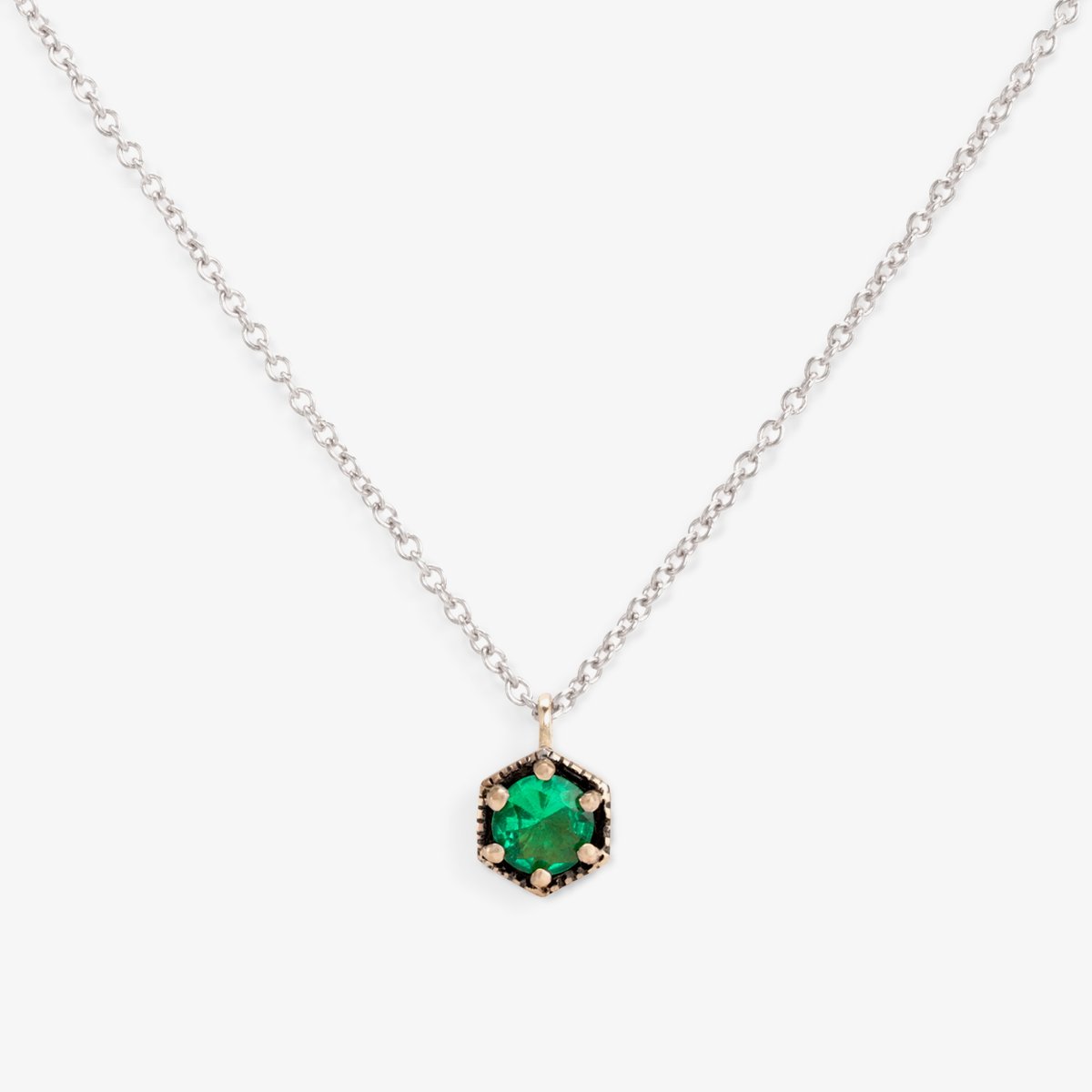 18K White Gold