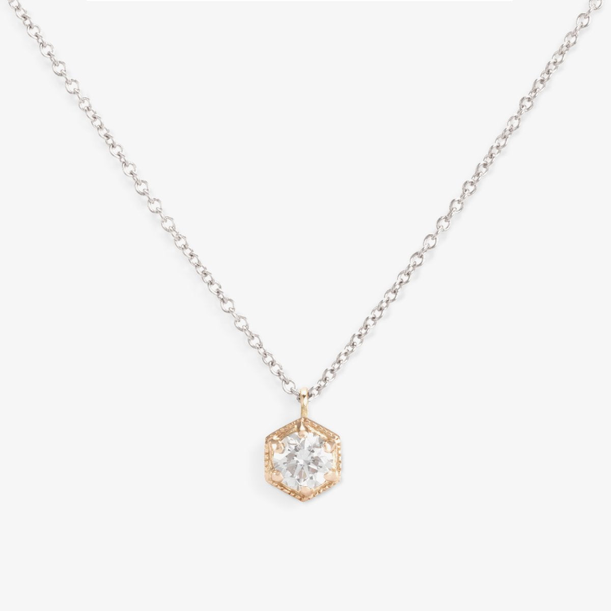 18K White Gold