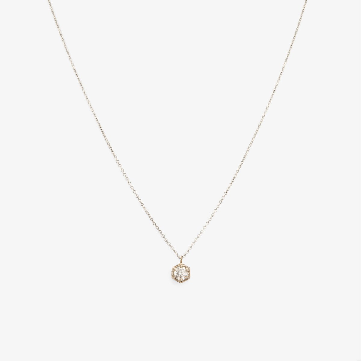 18K White Gold