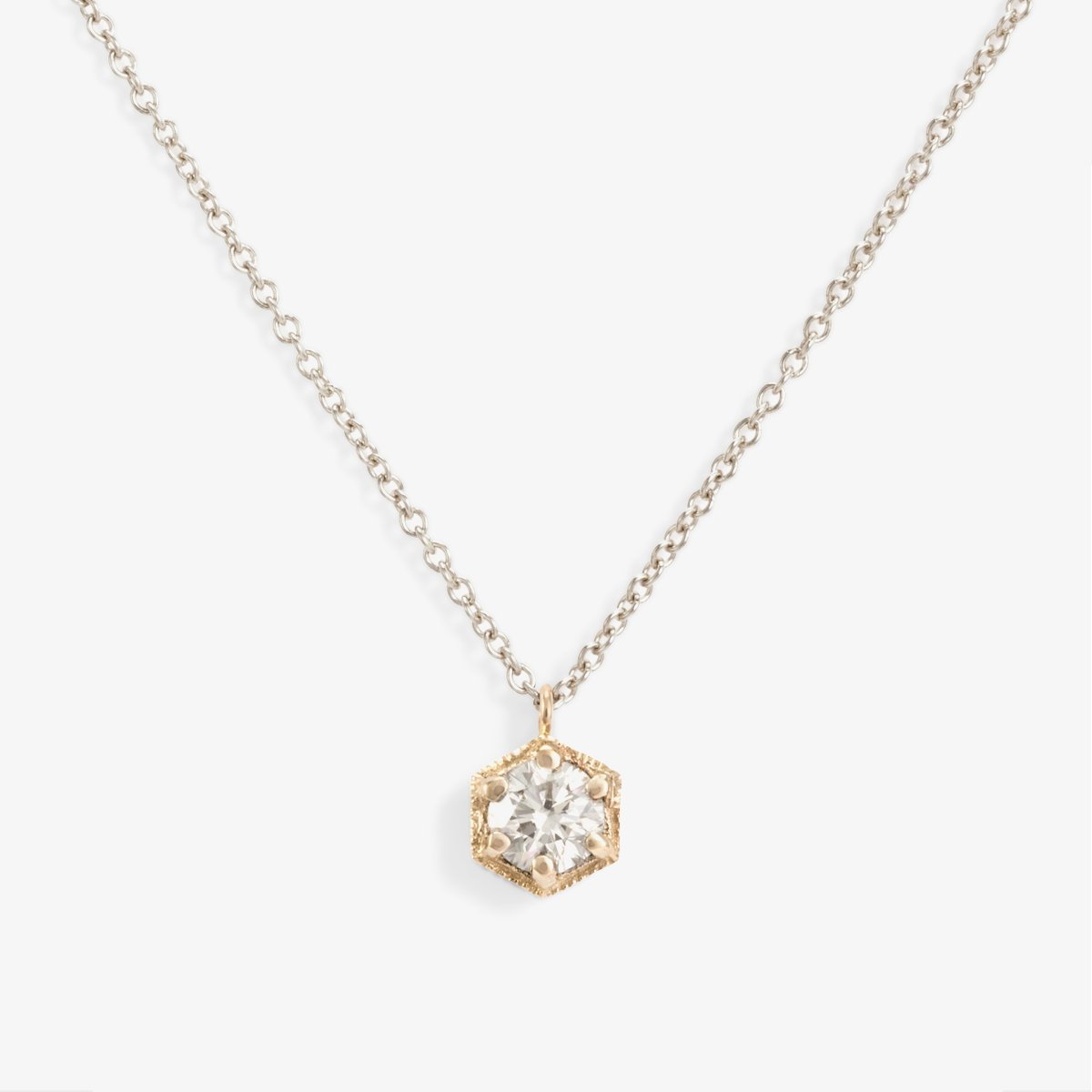 18K White Gold