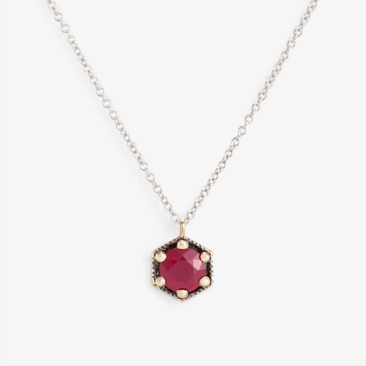 18K White Gold