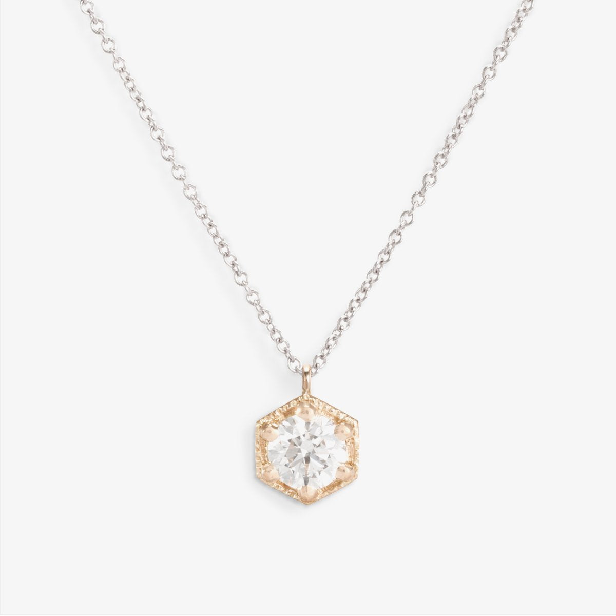 18K White Gold